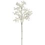 Künstlicher Gypsophilazweig 3-fach 66cm, weiß