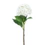 Künstliche Hortensie 46cm Blütenkopf Ø 13cm, weiß