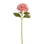 Künstliche Hortensie 70cm Blütenkopf Ø 18cm, rosé