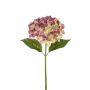Künstliche Hortensie 49cm Blütenkopf Ø 16cm, lila-gemischt