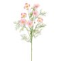 Künstliche Cosmea x 7 68cm Blütenkopf Ø 6cm, rosé