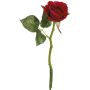Künstliche Rosenknospe 30cm Blütenkopf Ø 5cm, rot