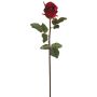 Künstliche Teerose 60cm Blütenkopf Ø 6cm, rot