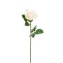 Künstliche Galarose 58cm Blütenkopf Ø 8,5cm, elfenbein