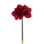 Künstliche Amaryllis x 3 61cm Blütenkopf Ø 16cm, rot