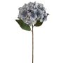 Künstliche Hortensie RE 68cm Blütenkopf Ø 20cm, blau