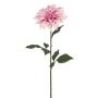 Künstliche Dahlie RE 65cm Blütenkopf Ø 15cm, rosé-gemischt