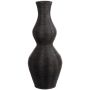 Bambusvase rund 92cm Ø 13,5cm, anthrazit