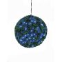 Buchsbaumkugel 200 LEDs blau 40 cm