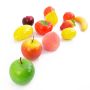 Plastik Früchte Mix FIDAN, bunt, 5-8cm