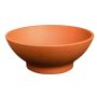 Terrakotta Blumenschale SERELLA auf Fuß, outdoor, 14cm, Ø48cm