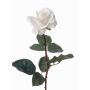 Künstliche Rose AMELIE, weiß, 70cm, Ø9cm
