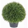 Kugelzypresse künstlich SIMONA, im Übertopf, grün, 45cm, Ø40cm