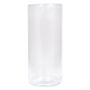 Blumen Zylinder Vase SANYA OCEAN aus Glas, transparent, 25cm, Ø11,5cm
