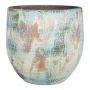 Pflanztopf aus Keramik AETIOS Farbverlauf, bunt, 20cm, Ø20cm