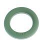 OASIS® Nasssteckschaum Ring, EcoBase Hartschaumboden, grün, 4,5cm, Ø30cm