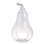 Pflanzen Terrarium YVIE in Birnenform, Glas, klar, 31cm, Ø17cm