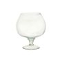 Großes Cognacglas EGBERTINE auf Fuß, recycelt, transparent, 26cm, Ø22,5cm