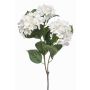 Künstlicher Zweig Hortensie SWINER, weiß, 100cm