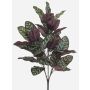 Kunstpflanze Calathea makoyana TROGAR auf Steckstab, grün-violett, 70cm