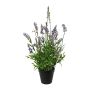 Deko Blume Lavendel SMORLI im Dekotopf, lila, 50cm