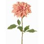 Dahlie künstlich PHILLIPPA, Eco Collection, altrosa, 65cm, Ø15cm