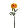 Künstliche Blume Tagetes VAZLEN, gelb-orange, 50cm