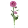 Kunst Blume Ranunkel PROTO, pink, 65cm