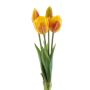 Deko Tulpenbund LANEA, orange-gelb, 30cm, Ø15cm