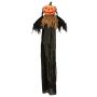 Halloween Dekoration Kürbis Geist VOLMAR, Bewegungs- Soundfunktion, LEDs, 115cm