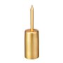 Metall Kerzenstecker LISANDRE für Stabkerzen ca. Ø3,5cm, altgold, 13cm, Ø3,7cm