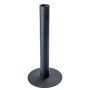 Metall Kerzenständer HILARIUS für Stabkerzen bis 2,5cm, schwarz, 16cm, Ø10cm