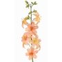 Lilie künstlich LABRICKA, rosa-gelb, 100cm, Ø9cm