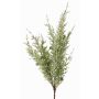 Künstlicher Wacholder Zweig ALEKO mit Beeren, grau-grün, 50cm