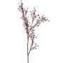 Deko Flachs Zweig QUOLL mit Ähren, burgunderrot, 65cm