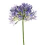 Künstliche Agapanthus Blume KAFENA, blau-lila, 90cm, Ø20cm