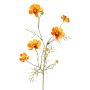 Schmuckkörbchen Zweig künstlich PONGAU, orange, 70cm, Ø5-7cm