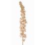 Samt Steppenkerze künstlich UCHANA, beige-gold, 110cm, Ø7cm