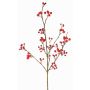 Kunst Schneebeeren Zweig HARMONIA, Beeren, rot, 80cm