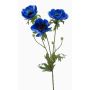 Künstliche Anemone SUGOL, blau, 75cm