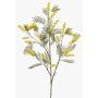 Große Kunstblume Mimose ACARO mit Blüten, gelb, 110cm