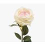Kunstblume Rose THYRI, creme-rosa, 65cm, Ø10cm