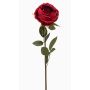 Kunstblume Rose THYRI, rot, 65cm, Ø10cm