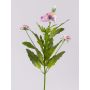 Stiefmütterchen Zweig künstlich SILANA, rosa-violett, 30cm, Ø3-6cm