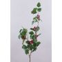 Kunstpflanze Ilexzweig YUKARI mit Beeren, grün, 100cm