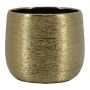 Blumentopf TAMSIN, Keramik, gold, 10cm, Ø12cm