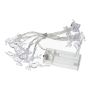 Lichterkette CASSATA mit 10 LED Rentieren, Batterie, 90cm