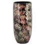 Vase NUVOL aus Terrakotta, Farbspiel, rosa, 45cm, Ø20cm