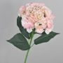 Künstliche Hortensie ANGELINA, rosa-creme, 70cm, Ø23cm