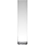 Zylinder Glas Bodenvase SANYA EARTH, transparent, 50cm, Ø9cm